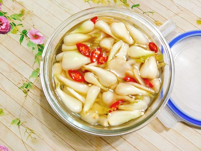 Dưa kiệu ngày Tết